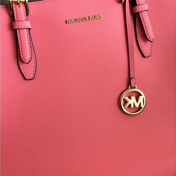 Michael Kors Leather Coral Pink Shoulder bag - Large size - Picture 5 of 5